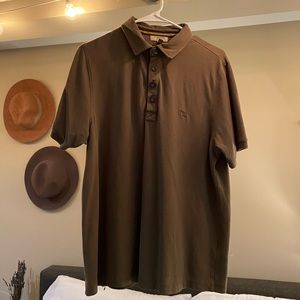 Burberry men’s polo shirt. Size small.